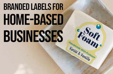 branded labels for home-based business